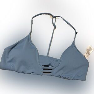 Roxy Beach classic tri angle T back Bikini Top only* size M, BNWT, women’s swim